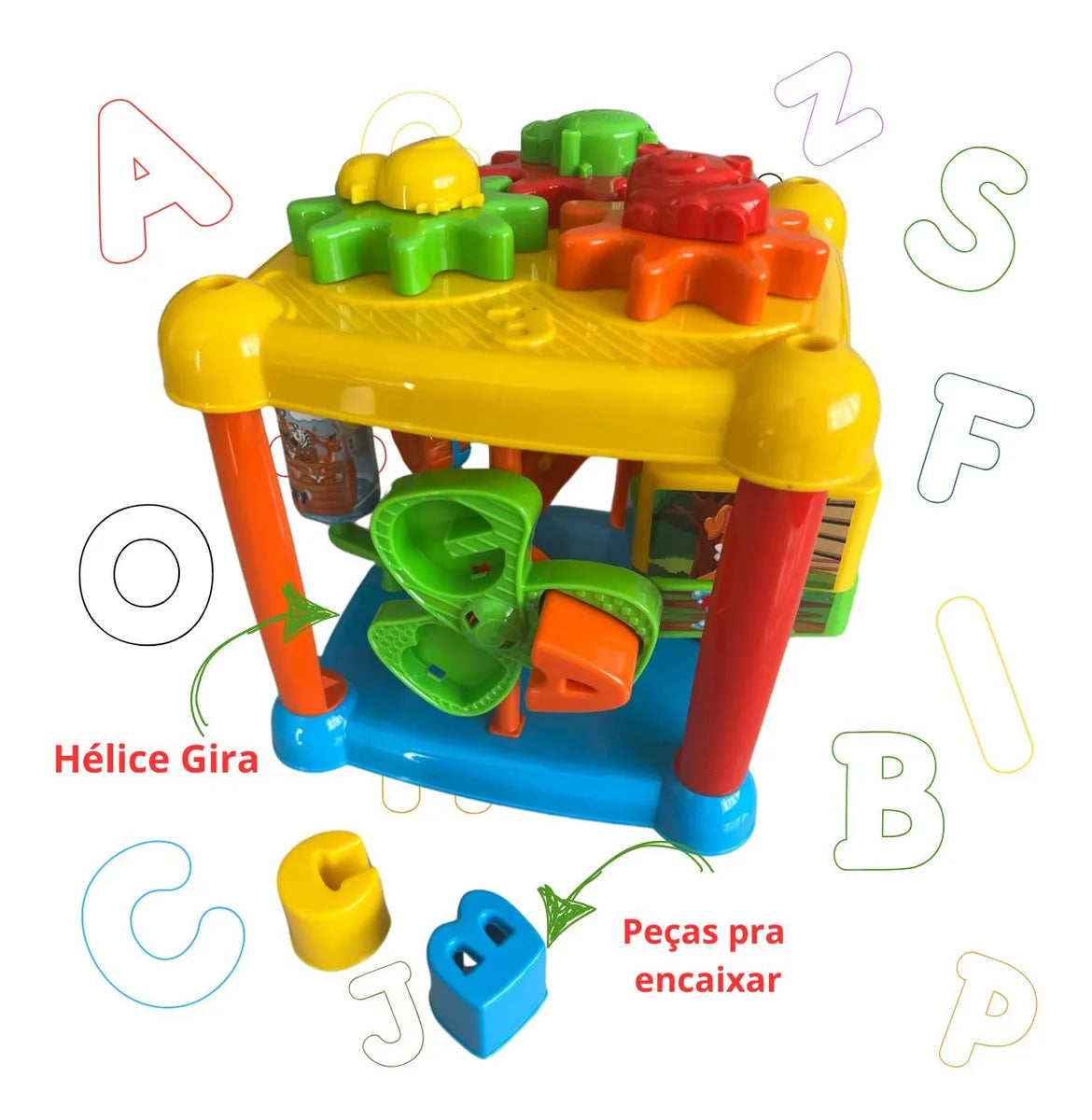 Cubo Educativo para Bebês