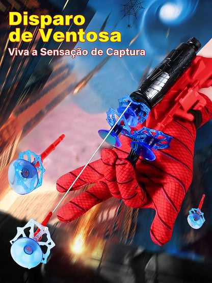 🕷️ Kit Lança-Teia Infantil