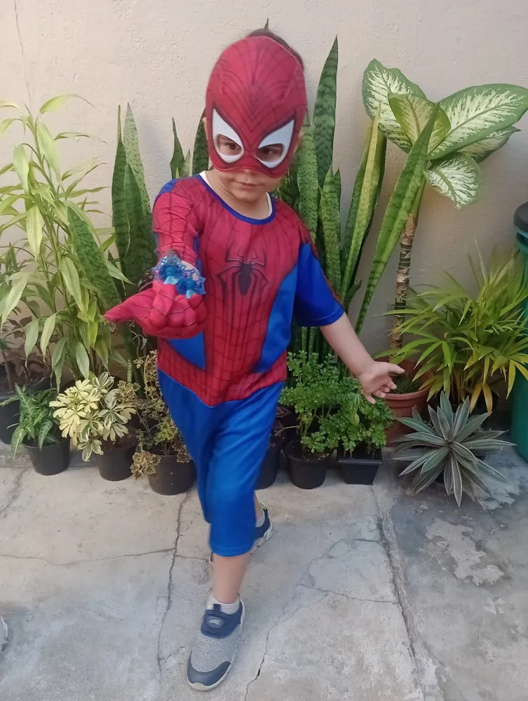 🕷️ Kit Lança-Teia Infantil