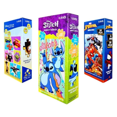 Quebra Cabeça 100 Peças